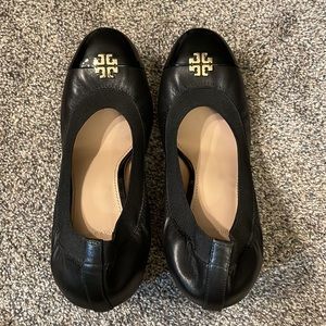 Tory Burch cap-toe pumps